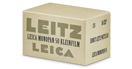 Leica MONOPAN-50 Black &amp; White film (versie 1) - 1 per klant!