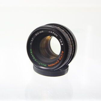 Chinon Multi Coated 50mm f/1.7 &ndash; K-Mount Prime Lens