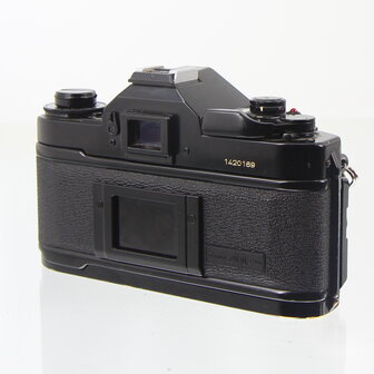 Canon A1 Zwart met Canon FD 50mm f/1.8 Klassieke Programma SLR