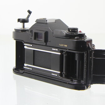 Canon A1 Zwart met Canon FD 50mm f/1.8 Klassieke Programma SLR