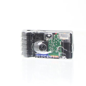 Oldcamshop transparant single use camera 400/36exp