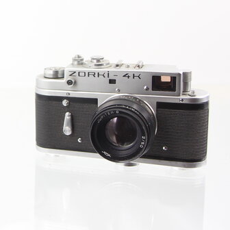 Krasnogorsk :  Zorki-4K met Jupiter 8 2/50 lens