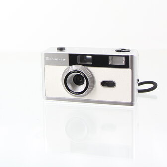 Nieuwe Herbruikbare Oldcamshop film camera (wit)