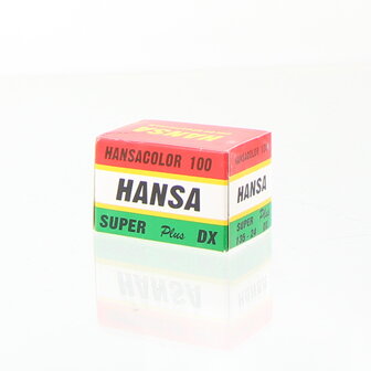 EXPIRED Hansa Hansacolor 100 super plus film 135/24 (Exp date 11/2000)