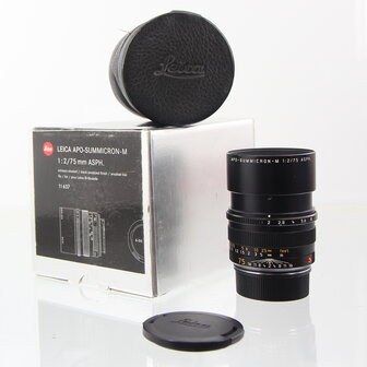 In doos Leica APO-Summicron-M 75/2.0 ASPH. 11637