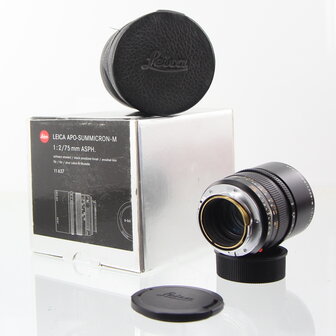 In doos Leica APO-Summicron-M 75/2.0 ASPH. 11637