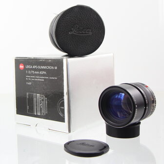 In doos Leica APO-Summicron-M 75/2.0 ASPH. 11637