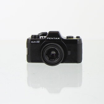 Pentax Auto 110 Set met Doos, Etui, UV-filter, 24mm &amp; 50mm Lenzen