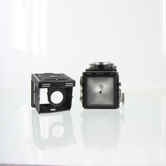 Rolleicord Vb met Schneider Xenar 75mm f/3.5