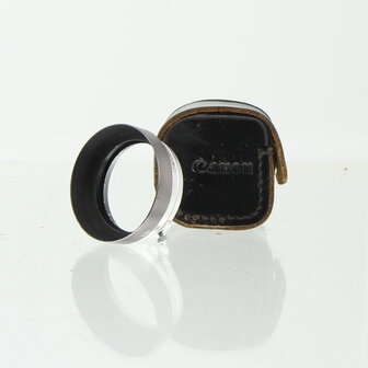 Canon S-50 Metale Lens Hood met Case