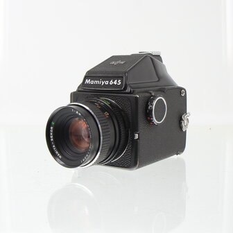 Mamiya 645 J met sekor C 80mm Lens