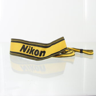 Gele Nikon draagriem