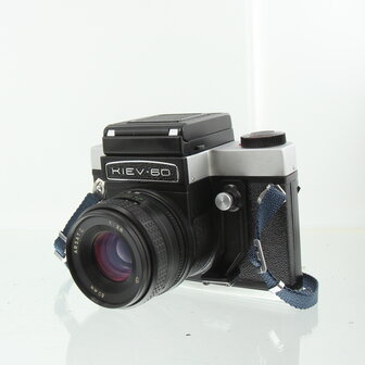 Kiev 60 met Arsat C 80mm f/2.8