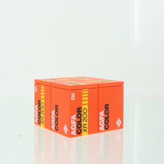 Agfa Color XR200 Filmdoosje voor 4 Rolletjes