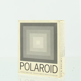 Polaroid Type 87 Black &amp; White Land Film