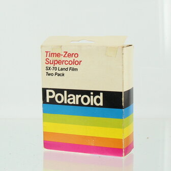 Polaroid Time-Zero Supercolor SX-70 Land Film (Two Pack)