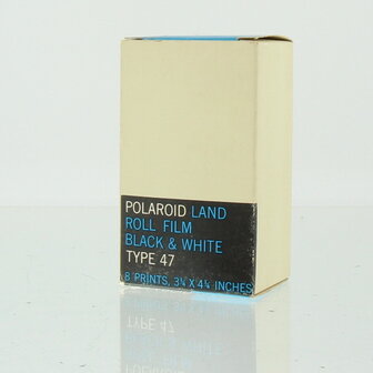 Polaroid Land Roll Film Black &amp; White Type 47