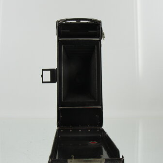 Vintage Vouwcamera met Meyer-G&ouml;rlitz Trioplan 12cm f/6.3 in Vario Sluiter