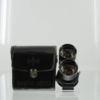 Mamiya-Sekor 135mm f/4.5 Objektievenset voor Mamiya C-serie TLR (met Koffer/Case)