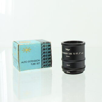 Soligor Automatic Extension Tube Set 10mm, 16mm en 32mm