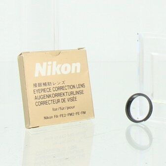 Nikon Eyepiece Correction Lens +2.0 voor FA, FE2, FM, FE en FM2
