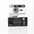 Nieuwe Herbruikbare Oldcamshop film camera (wit)