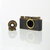 Brass Leica III Copy met 5cm Elmar imitatie en Lederen Case