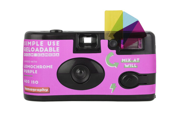 NIEUWE Simple use camera LomoChrome Purple