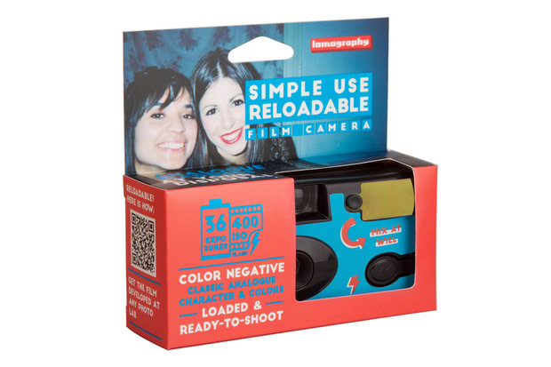 NIEUWE Eenvoudig te gebruiken herbruikbare filmcamera Color Negative 400