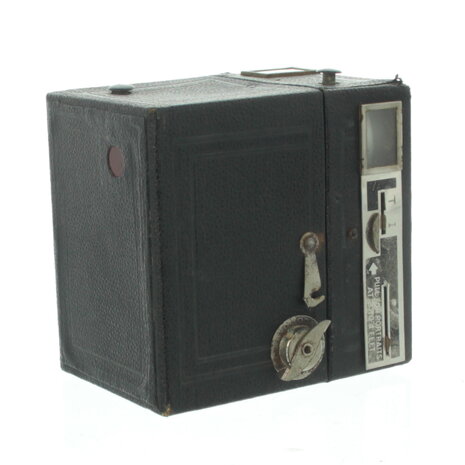 Kodak Eastman SIX-20 Brownie junior zwarte gezeefdrukte zijde