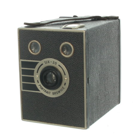 Kodak Eastman SIX-20 portrait Brownie junior