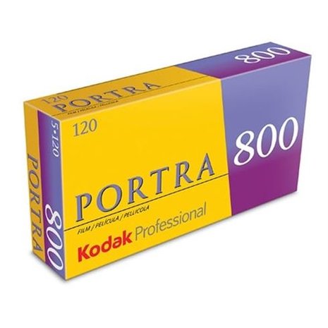 Kodak Portra 800 120 5-pack