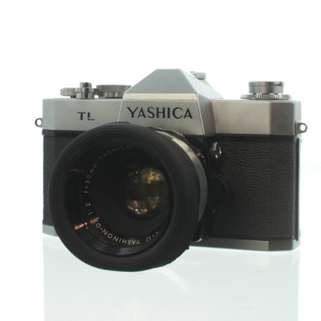 Yashica TL with Auto Yashinon-DX 1:2 lens