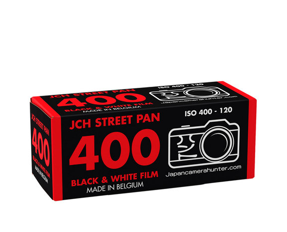 JCH Street Pan 400 roll film 120
