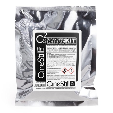 CINESTILL Cs2 "Cine Simplified" ECN 2-bad poederkit (16 rollen) om 1000 ml te mengen
