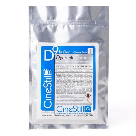 CINESTILL D9 DynamicChrome 1st Developer Powder (8-16 Rolls) to mix 2000 ml