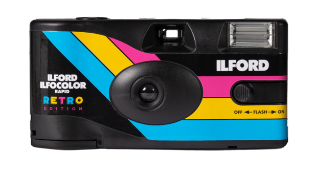 Single Use wegwerpcamera Ilford Ilfocolor Rapid RETRO edition
