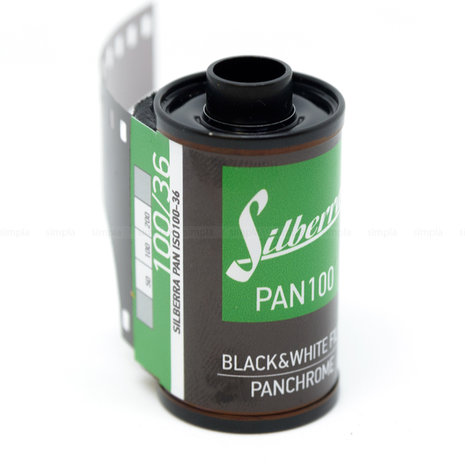 Silberra PAN100 135/36 Black en white film