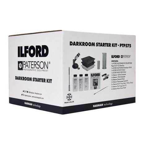 Ilford en Patterson darkroom starter Kit