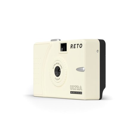 RETO Ultra Wide & Slim Film Camera - Cream