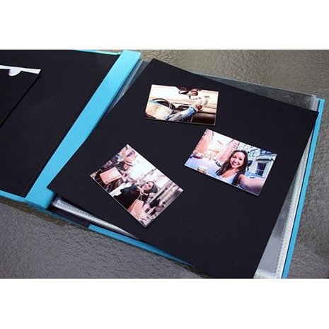 Polaroid Scrapbook Album blue