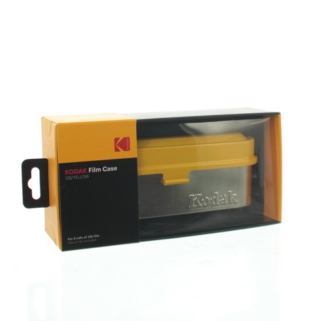 KODAK Film Steel Case Zilver met geel deksel