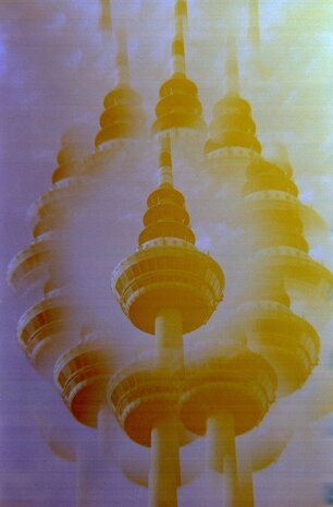 Voorbelichte film van Hanalogital SPIRALS Effect Film 35 mm