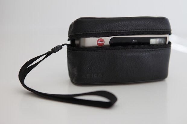 LEICA MINILUX ZOOM TAS 18513 LEREN ZAK ZWART Origineel