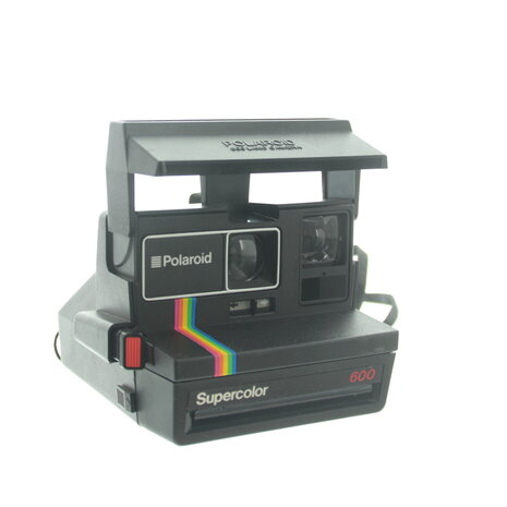 Polaroid 600 land camera supercolor in originele doos met handleiding