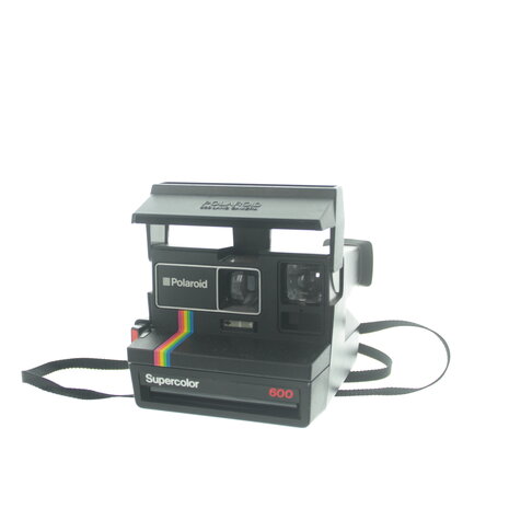 Polaroid 600 land camera supercolor