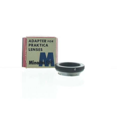 Minolta SR adaptor voor Praktica lenzen