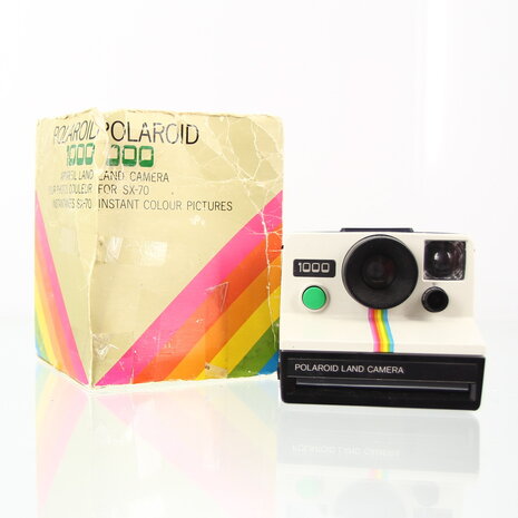 Polaroid SX-70 - 1000 (groene knop) in originele doos