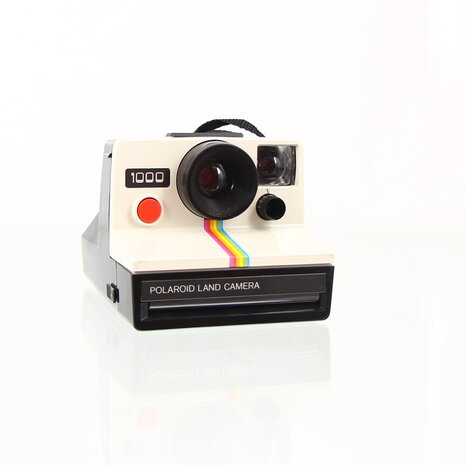 Polaroid Land camera - 1000 rode knop