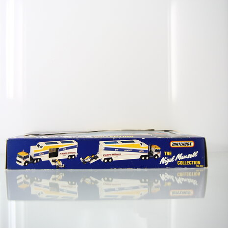 Matchbox NM-860 The Nigel Mansell Collection  with Canon advertisement